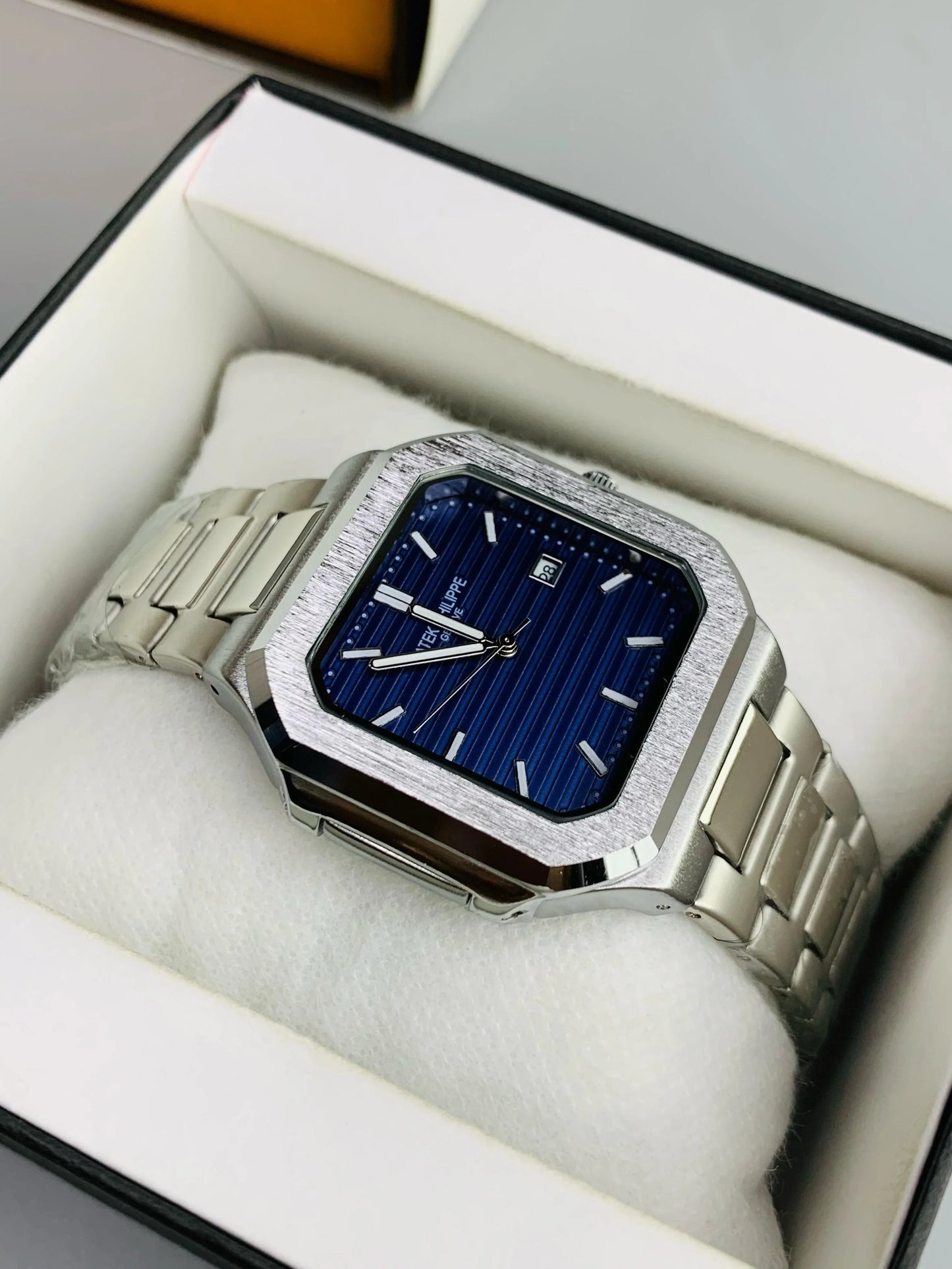 Patek Philippe Cubitus – Blue Dial - WRIST ND WEAR