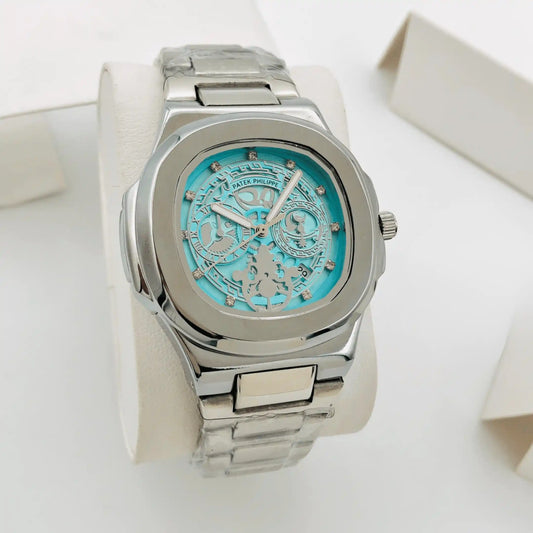 Patek Philippe Skeleton Nautilus - Stainless Steel - Automatic- Tiffany Dial Edition - WRIST ND WEAR