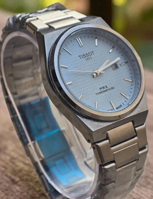 Tissot PRX Powermatic 80 - Ice Blue - WRIST ND WEAR