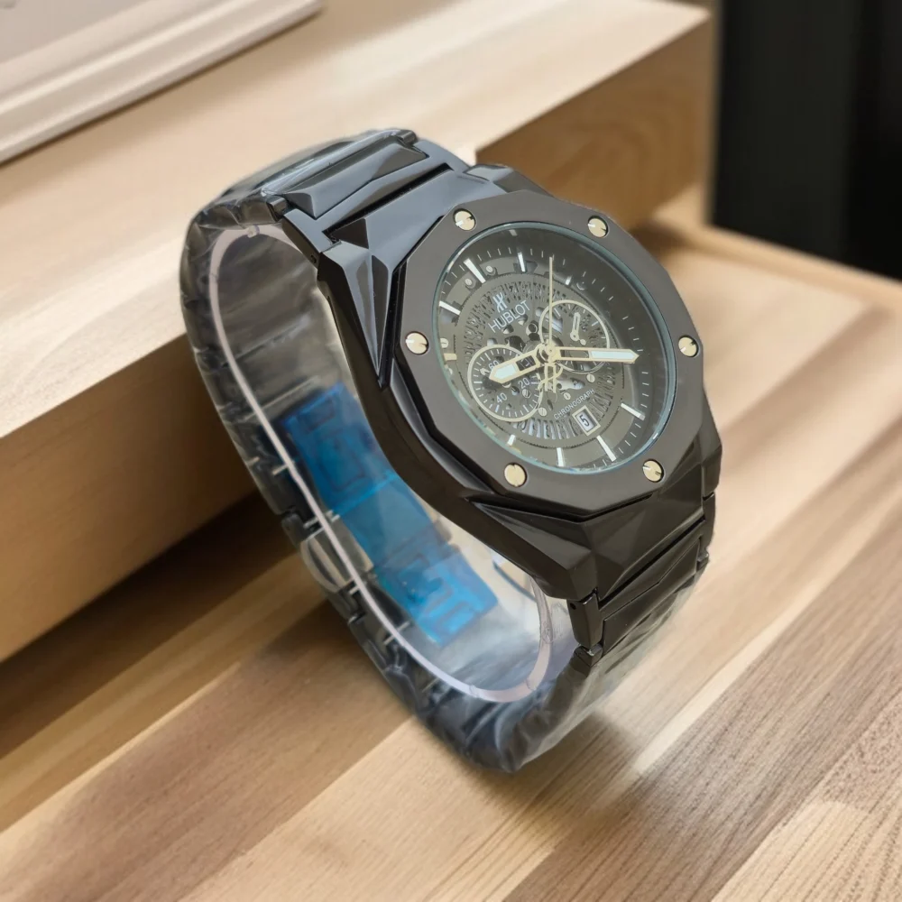 Hublot Diamond Cut – Black
