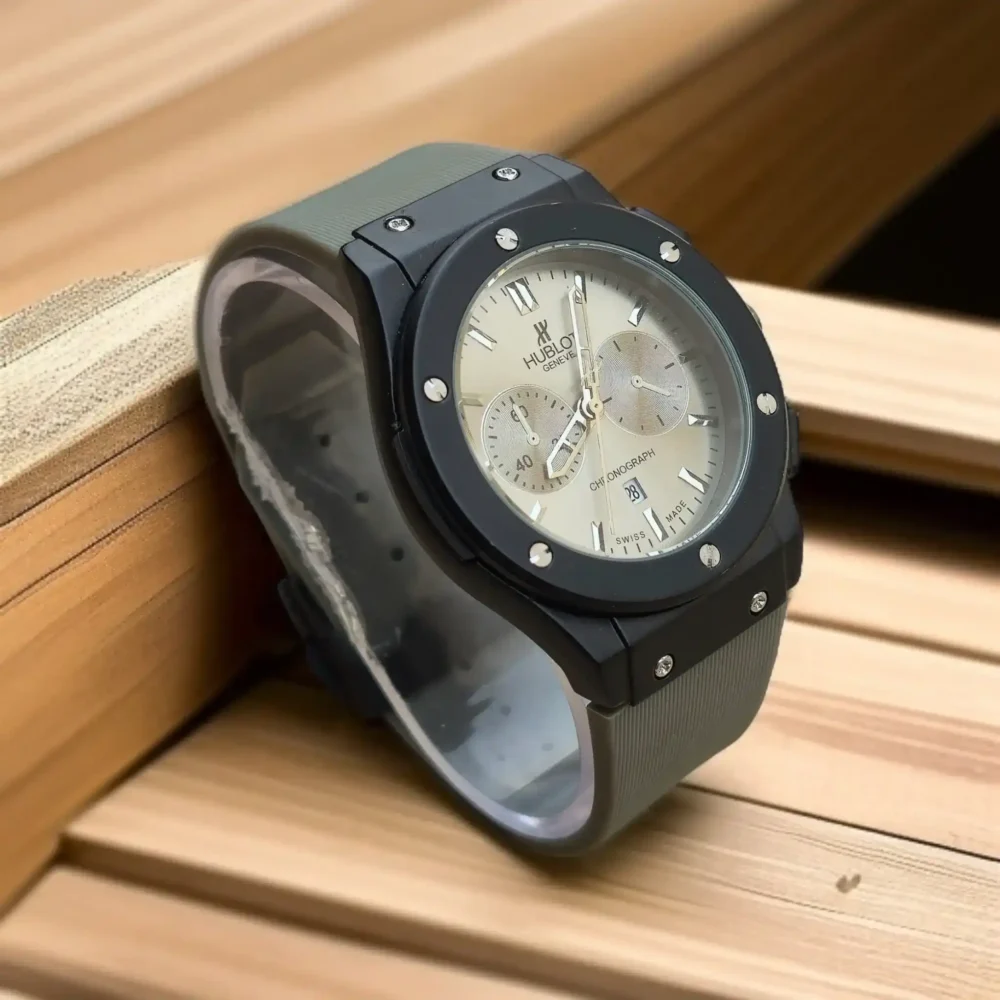 Hublot-Inspired - Dual Strap Elegance
